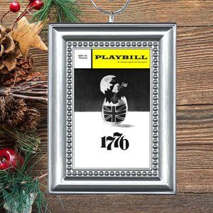 1776 Broadway Musical‎ Playbill Christmas Tree Ornament